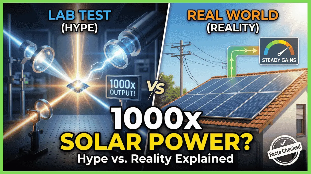 Are Solar Panels 1000x More Powerful? The Breakthrough Explained