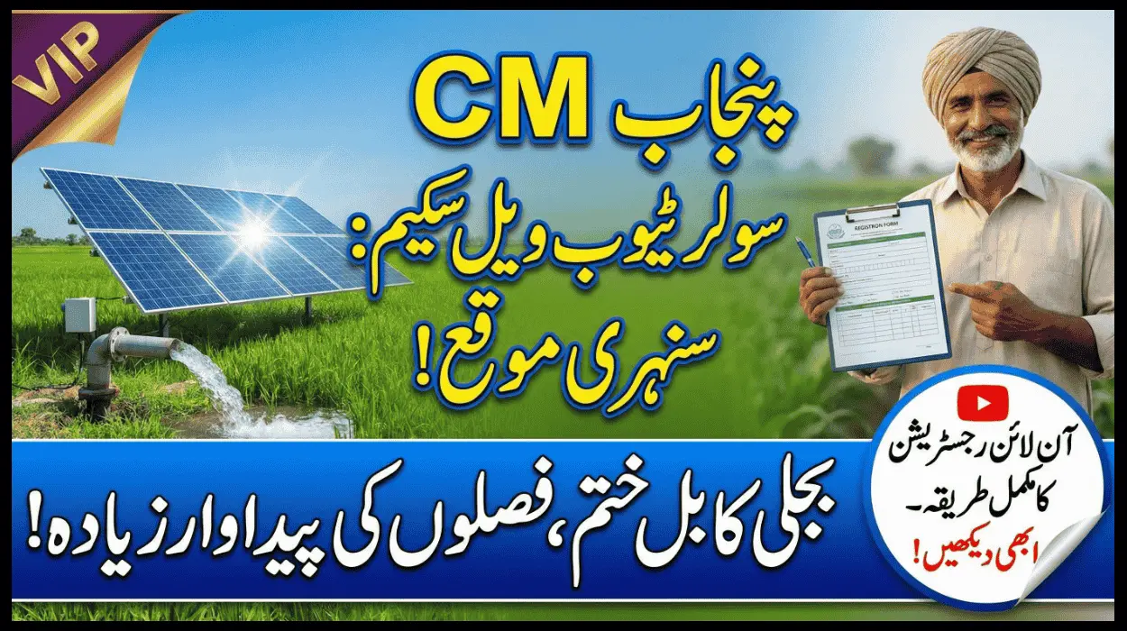 Punjab CM Solar Tubewells Scheme Online Registration Complete Guide
